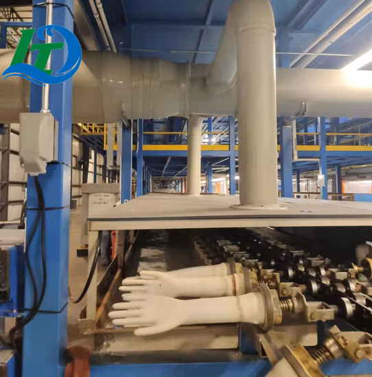 Maschine zur Herstellung von Nitrilhandschuhen Preishandschuhe Punktiermaschine Gummihandschuhmaschine