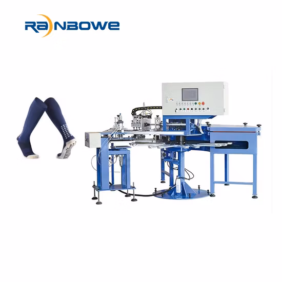 Automatische elektrische Socken- und Handschuh-Dotting-Druckmaschine